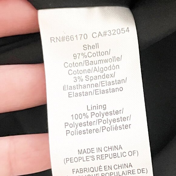 Hutch for Anthropologie Black & White Polka Dot Strapless Dress with Bow Size 4P - Picture 12 of 13